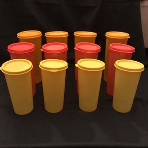 New Tupperware Tumblers Cups Set of 12